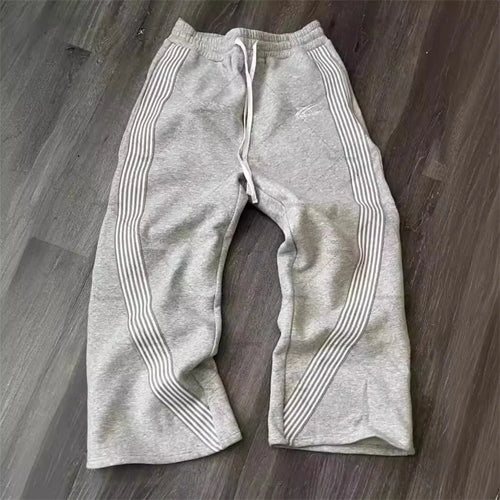 Camouflage Casual Pants Y2k Embroidered Camo Functional Tactical Functional Men's Women's Premium Jogging Drawstring Sweatpants